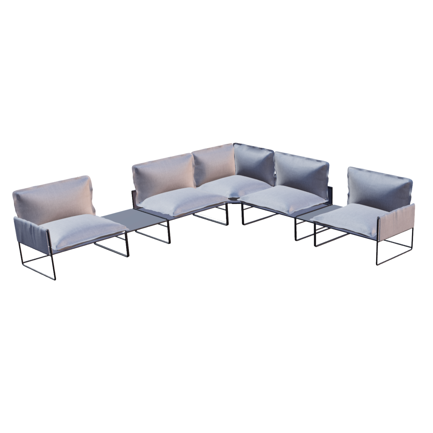 Corner Lounge with Tables (large)