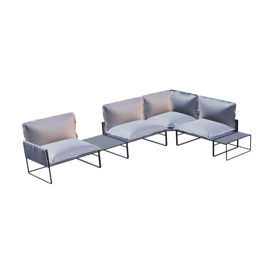 Right Corner Lounge with Tables (large)